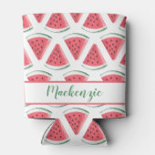 Aangepaste naam Watermelon Slice Summer Blikjeskoeler (Achterkant)