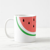 aangepaste naam watermelonsegment koffiemok (Links)