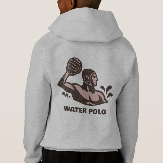 Aangepaste naam waterpolo (Achterkant)