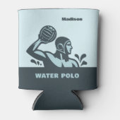 Aangepaste naam waterpolo blikjeskoeler (Voorkant)