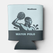 Aangepaste naam waterpolo blikjeskoeler (Achterkant)