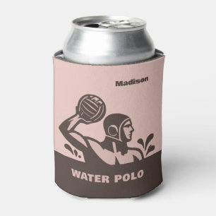 Aangepaste naam waterpolo blikjeskoeler