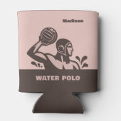 Aangepaste naam waterpolo blikjeskoeler (Achterkant)