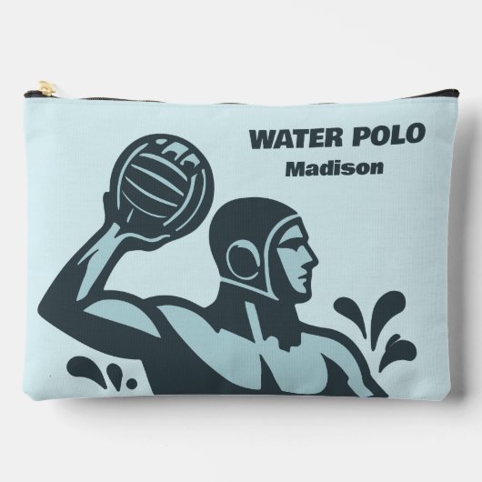 Aangepaste naam waterpolo etui (Voorkant)