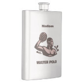 Aangepaste naam waterpolo flacon (Rechts)