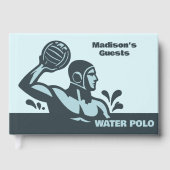 Aangepaste naam waterpolo gastenboek (Voorkant)