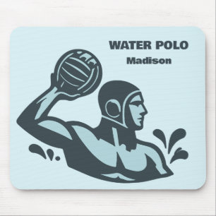 Aangepaste naam waterpolo muismat
