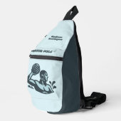Aangepaste naam waterpolo sling bag (Rechterhoek)