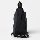 Aangepaste naam waterpolo sling bag (Achterkant)