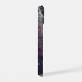 Aangepaste naam waterverf kosmisch sterrenstelsel iPhone 15 case (Rechterkant)