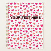 Aangepaste naam Waterverf Kunst Planner (Voorkant)