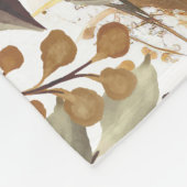 Aangepaste Naam Waterverf Leeuw Gepersonaliseerd K Fleece Deken (Hoek)