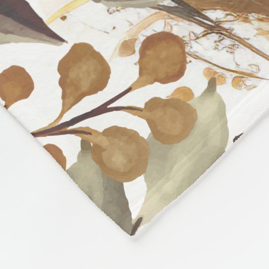 Aangepaste Naam Waterverf Leeuw Gepersonaliseerd K Fleece Deken (Hoek)