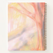 Aangepaste naam Waterverf Pastel Herinneringen Kee Notitieboek (Achterkant)