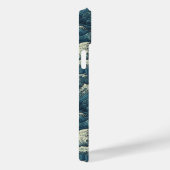 Aangepaste naam Waves Patroon Case-Mate iPhone Case (Achterkant / Rechts)