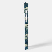 Aangepaste naam Waves Patroon Case-Mate iPhone Case (Achterkant / Links)