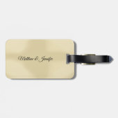 Aangepaste naam, weduwschap Jubileum zegeningen Bagagelabel (Achterkant horizontaal)