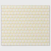 Aangepaste naam, weduwschap Jubileum zegeningen Cadeaupapier (Vlak)