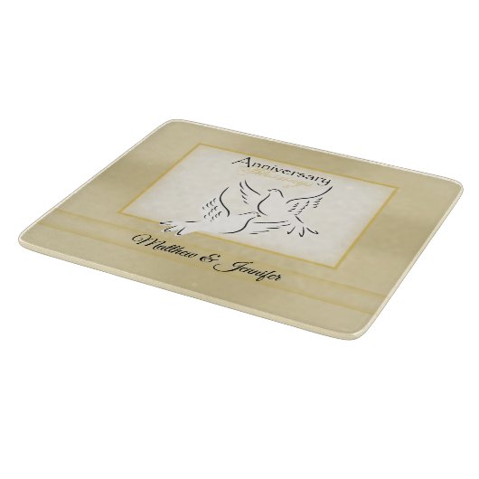 Aangepaste naam, weduwschap Jubileum zegeningen Snijplank (Hoek)