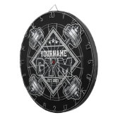 Aangepaste naam Weightlift Home Crossfit Gym Dartbord (Voorkant Rechts)