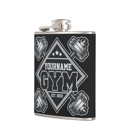 Aangepaste naam Weightlift Home Crossfit Gym Heupfles (Links)