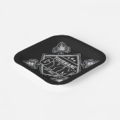 Aangepaste naam Weightlift Home Crossfit Gym Papieren Bordje (Gebogen)