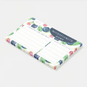 Aangepaste Naam Wekelijkse Takenlijst Post-it® Notes (Schuin)