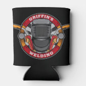 Aangepaste naam Welder Metal Fabricator Weldequate Blikjeskoeler (Achterkant)