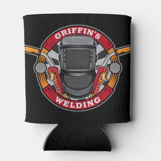 Aangepaste naam Welder Metal Fabricator Weldequate Blikjeskoeler (Achterkant)