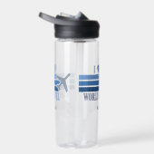 Aangepaste naam wereldreis waterfles (Rechts)