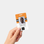 Aangepaste naam werknemer, foto, streepjescode, Lo Badge (Handheld)