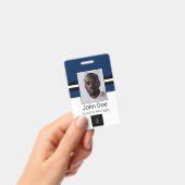 Aangepaste naam werknemer, foto, streepjescode, Lo Badge (Handheld)