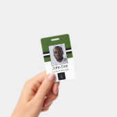 Aangepaste naam werknemer, foto, streepjescode, Lo Badge (Handheld)