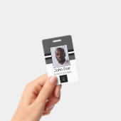 Aangepaste naam werknemer, foto, streepjescode, Lo Badge (Handheld)