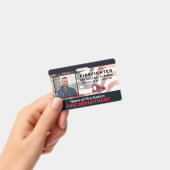 Aangepaste naam werknemer ID Kaart Logo Bar Code F Badge (Handheld)