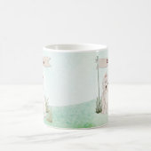 Aangepaste naam Westie Pet Dog Koffiemok (Center)