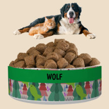 Aangepaste naam Whimsical Natuur Dog Cat
