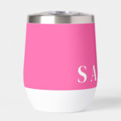 Aangepaste naam Wijn Tumbler (Voorkant)