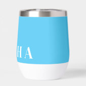 Aangepaste naam Wijn Tumbler (Achterkant)