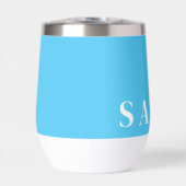 Aangepaste naam Wijn Tumbler (Voorkant)