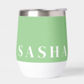 Aangepaste naam Wijn Tumbler (Links)