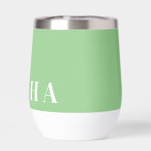 Aangepaste naam Wijn Tumbler (Achterkant)