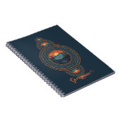 Aangepaste Naam  Wildernis Siermandala Notitieboek (Rechterzijde)