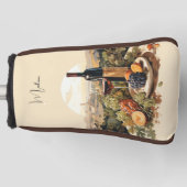 Aangepaste naam Wine Lover's Golfheadcover (Voorkant)