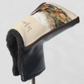 Aangepaste naam Wine Lover's Golfheadcover (3/4 voorkant)
