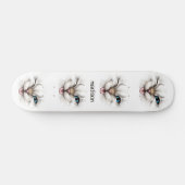 Aangepaste naam Winking Cat Persoonlijk Skateboard (Horizontaal)
