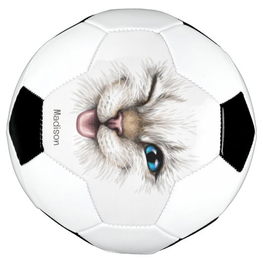 Aangepaste naam Winking Cat Voetbal (Gedraaid)