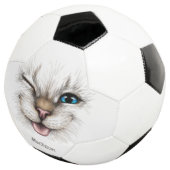 Aangepaste naam Winking Cat Voetbal (Drie kwart)