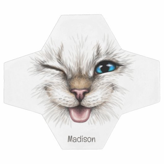 Aangepaste naam Winking Cat Voetbal (Enkel)