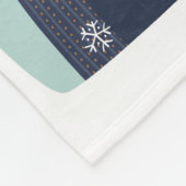 Aangepaste naam Winterdieren vlootdeken Fleece Deken (Hoek)